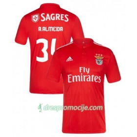 Benfica Dres Andre Almeida 34 Domaći 2018/19 Kratkih Rukava